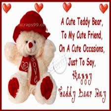 Image result for happy teddy bear day