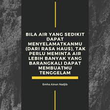 Kata bijak atau kata mutiara bisa memberikan kita sebuah pencerahan, sebuah motivasi dalam menjalani kehidupan ini. 10 Nasihat Bijak Cak Nun Yang Bikin Kamu Lebih Bersyukur Jalani Hidup