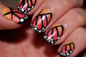 Check spelling or type a new query. Monarch Butterfly Nails How To Paint An Animal Nail Art Nail Painting And Decorating On Cut Out Keep