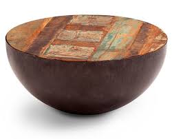 Coffee Tables Reese Iron Round Coffee Table Doubles As A Piece Of Art Coffee Table Unique Coffee Table Round Coffee Table