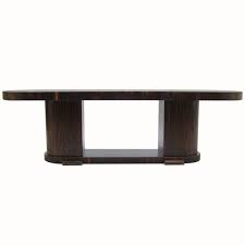 Large Finefrench Art Deco Macassar Ebony Oval Dining Table French Art Deco Furniture French Art Deco Dining Table Oval Table Dining