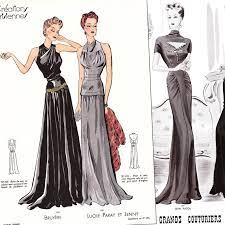 Pdf Of 30s Haute Couture Designer Vintage Fashion Catalog Etsy Haute Couture Designers Fashion Couture Designers