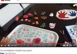 Tuz Seramigi Hamurundan Esya Nasil Yapilir Tuz Minyaturler