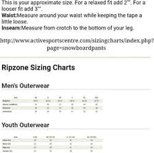 Ripzone Ski Winter Snowboard Jacket