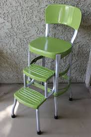 Vintage Green Cosco Step Stool Vintage Bar Stools Bar Stool Chairs Vintage Kitchen