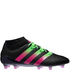 Black And Pink Rugby Boots Adidas Ace 16 1 Primeknit Fg Ag Black Shock Pink Solar Green Soccer Cleats Model Aq2543 Football Boots Adidas Soccer