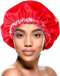 Amazon.com: DONNA Gorro de dormir con patrón de flores, gorro de ducha para  dormir, gorro de satén para dormir, color rojo : Belleza y Cuidado Personal