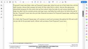Judicial council forms can be used in every superior court in california. How An Attorney Fills Out The Confidential Supplemental Information Form Conservatorship Gc 312 Youtube
