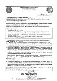Privind semnificaţiile, particularităţile şi importanţa principalelor monumente istorice, de cultură vizitate; Scoala Gimnaziala Ienachita Vacarescu