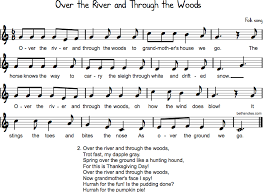 Over The River And Through The Woods Beth S Notes Over The River Music Teaching Resources River