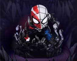 Maximum venom , hot toys and mr. Marvel Maximum Venom Venomized Spider Man Mea 018 Mini Figure Chubzzy Wubzzy Toys Comics