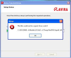 Avira gmbh has made quite a name for itself over the last couple of years as being the company that provided 500 million users worldwide with one of the best free antivirus solutions out there and. Avira Free Antivirus Error Code 5 Techyv Com