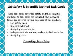 This unit features worksheets and other resources for teaching weather words such as sunny, rainy, and stormy. Lab Safety And Scientific Method Task Cards Scientific Method Scientific Method Task Cards Task Cards