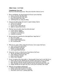 There's a julius caesar quiz for everyone. Julius Caesar Act 1 Quiz Worksheets Teaching Resources Tpt
