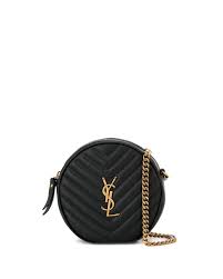 Build your forever wardrobe with new season saint laurent messenger & crossbody bags now on farfetch. Saint Laurent Vinyle Round Camera Bag Leather Black Save 8 Lyst