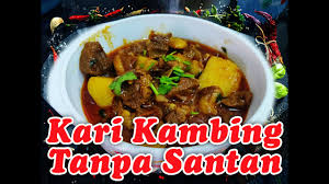 Masak di dapur fendi live: Resepi Kari Kambing Tanpa Santan Pressure Cooker Youtube