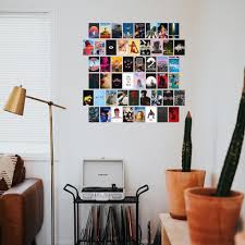 Aesthetic color photo wall collage ideas · neutral wall aesthetic collage kit · blue aesthetic wall collage kit · pink aesthetic photo collage wall. Buy Wall Collage Kit Aesthetic Room Decor Posters For Room Aesthetic 50pcs 4x6 Inch Album Cover Posters Pictures For Bedroom Wall Decor At Affordable Prices Free Shipping Real Reviews With Photos