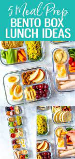 These Healthy Bento Lunch Box Recipes Are Perfect For Back To School And Are The Equivalent Of A Healthy Bento Lunches Quick Healthy Lunch Easy Healthy Lunches