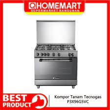 Pembayaran mudah, pengiriman cepat & bisa cicil 0% Kompor Freestanding Tecnogas P3x96g5vc 5 Tungku Shopee Indonesia