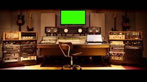 1,442 music studio background premium high res photos. Music Studio Big Screen Green Screen Royalty Free Footage Youtube
