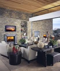 Adding a fireplace that has horizontal lines and reflective surface would bring warmth to the room while keeping with its modern look. 101 Beautiful Living Rooms With Fireplaces Of All Types Photos