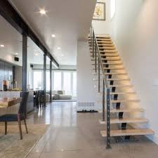 If you prefer a minimalist and graphical railing design, perhaps. Minimalist Straight Staircases Paragon Stairs