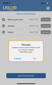 Liquid Ui Documentation 4 14 Resolving Connection To Your Sap Server Timeout Error