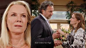 Why does Brooke refuse to accept that she's not the only woman Ridge loves?