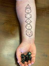 As of august 28, dogstar tattoo can now be found in building six of the newly restored, green golden belt, on the corner of main and fayetteville streets. D D Dice By Michael Beckwith At Dogstar Tattoo In Durham Nc Tattoos