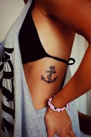 All I Can Do Is Be Me Whoever That Is Meaning Anchor Tattoo On Side I Really Want To Do This One Girl Rib Tattoos Boho Tattoos Tattoos