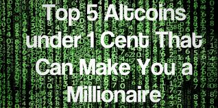 Bitcoin is still a prominent cryptocurrency to invest in today's market. Top 5 Altcoins Under 1 Cent That Can Make You A Millionaire Altcoinmarketer