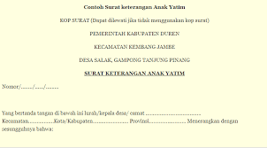 Apakah surat keterangan anak yatim merupakan surat resmi? Cara Membuat Surat Keterangan Anak Yatim Terbaru Yang Benar Suratku Id