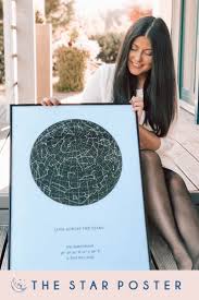 The Star Poster Your Personal Star Map Star Map Stars Poster