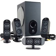 Logitech X530 5 1ch Desktop Speaker System 970114 0403 Pb R Evertek