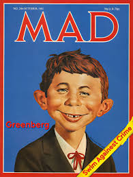 NO ND246DCTO1ER_1962 246 OCTOHER 1952 MAD sopl (....) A 70p) Greenberg  Crime Crime Againest Swim