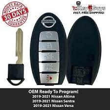 Will that be enough to win buyers away from the hyundai accent, kia rio, and toyota yaris? 2019 2021 Nissan Altima Versa Sentra 5b Smart Key Fob Oem Unlocked Uncut Ebay