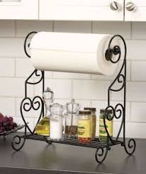 Decorative Paper Towel Holders New Black Metal Decorative Paper Towel Rack Holder With Sh Bathroom Paper Towel Holder Paper Towel Holder Wrought Iron Decor