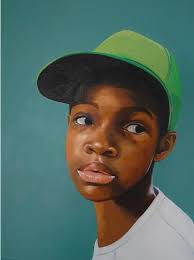 Green Hat by Adrienne Brown-David