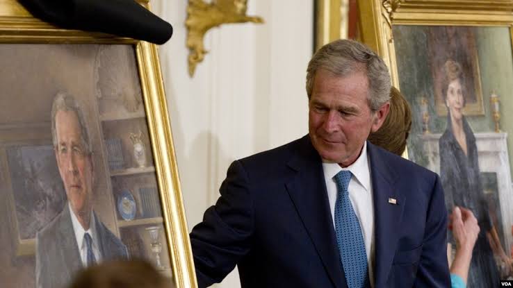 George W. Bush Joins Obama to Unveil Official Portrait