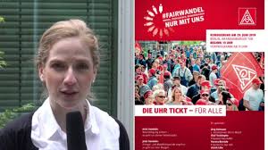 Diese sind derzeit montags bis donnerstags von 9. Fairwandel Ich Fahre Nach Berlin Weil Ricarda Bier Ig Metall Wolfsburg Youtube