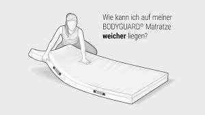 Beschwerden durch eine zu weiche matratze. Bett1 De Erklart Wie Kann Ich Auf Meiner Bodyguard Matratze Weicher Liegen Youtube