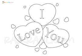 I love you coloring pages. I Love You Coloring Pages 40 New Images Free Printable