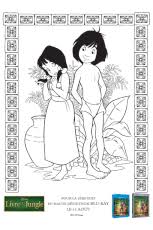 Bruce reitherman, phil harris, sebastian cabot and others. Coloriage Le Livre De La Jungle Mowgli Et Shanti