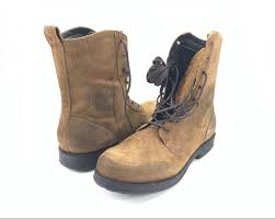 details about dainese anfibio cafe boots light tan brown 46 euro 12 5 usa