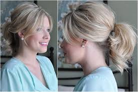 Coiffure queue de cheval tressée avec un effet bombé super tendance. Un Grand Classique La Queue De Cheval Bombee Coiffure Facile Mais Belle