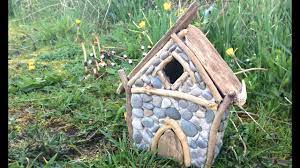The finials on the roof ridge capping is also very complementary to the overall appearance. Diy How To Make A Miniature Stone And Driftwood Garden Fairy House Night Light Youtube