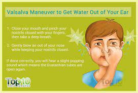 Simply pinch your nose with your mouth closed and swallow. How To Get Water Out Of Your Ear Top 10 Home Remedies