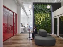 Vocon Headquarters Renovation Cleveland Office Snapshots Modern Office Design Office Interior Design Corporate Office Design