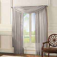 Classic Chiffon Window Curtain Panel Living Room Windows Home Curtains Living Room