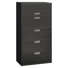 A great value for small business from hon; Hon 600 Series 5 Drawer Lateral Filing Cabinet Reviews Wayfair